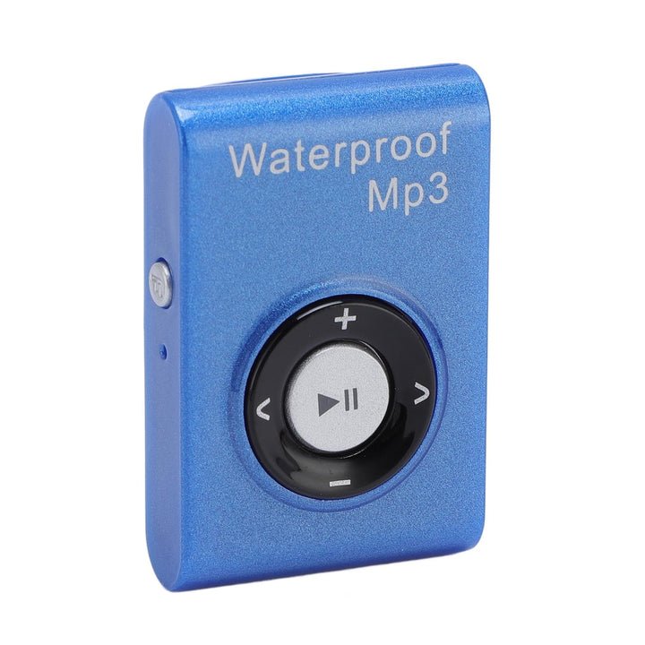 IPX8 wasserdichte MP3 -Player, Musikplayer mit Rückenclip, Eingebaut in 8 GB Speicher, Unterwasser -