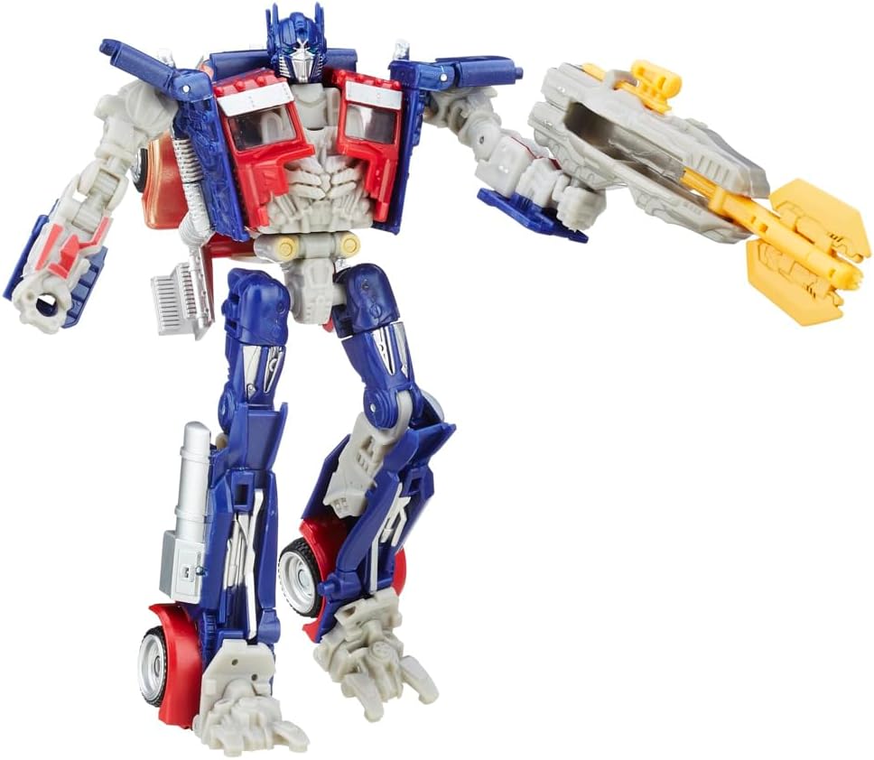 Transformers Universal Studios Deluxe Class Optimus Prime Figur