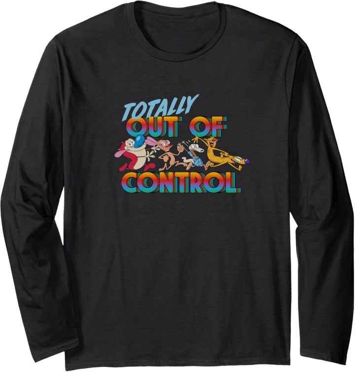 Nickelodeon Out Of Control Neon Group Shot C1 Langarmshirt