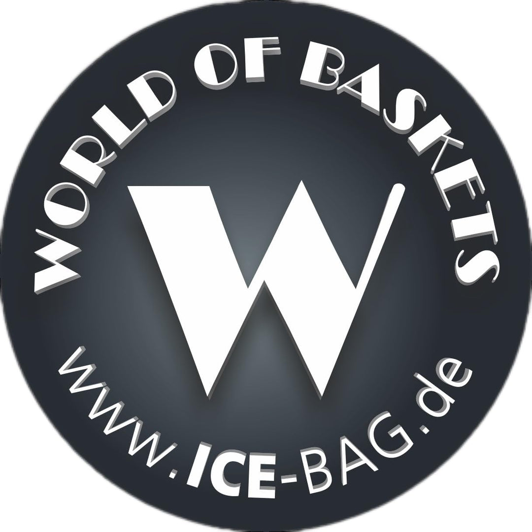 WORLD OF BASKETS ICE-BAG 5008-44-0U MINI, Einkaufskorb, Shoppertasche,ca. 25x22x22 cm