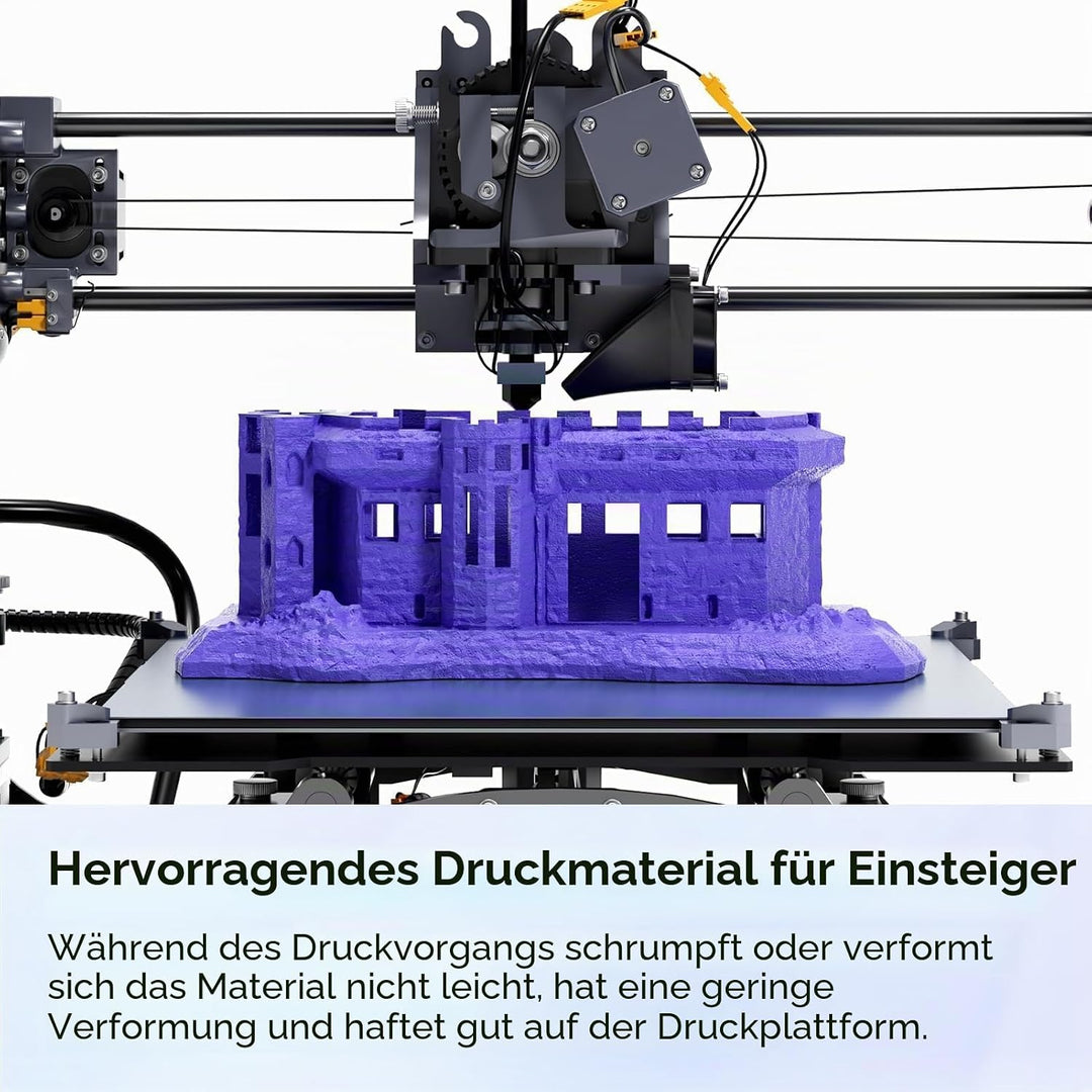 kexcelled PLA Braun Filament 1,75mm Zähigkeit Erhöhen Hochpräzises Lebendige Farben 1kg Spule 3D Dru
