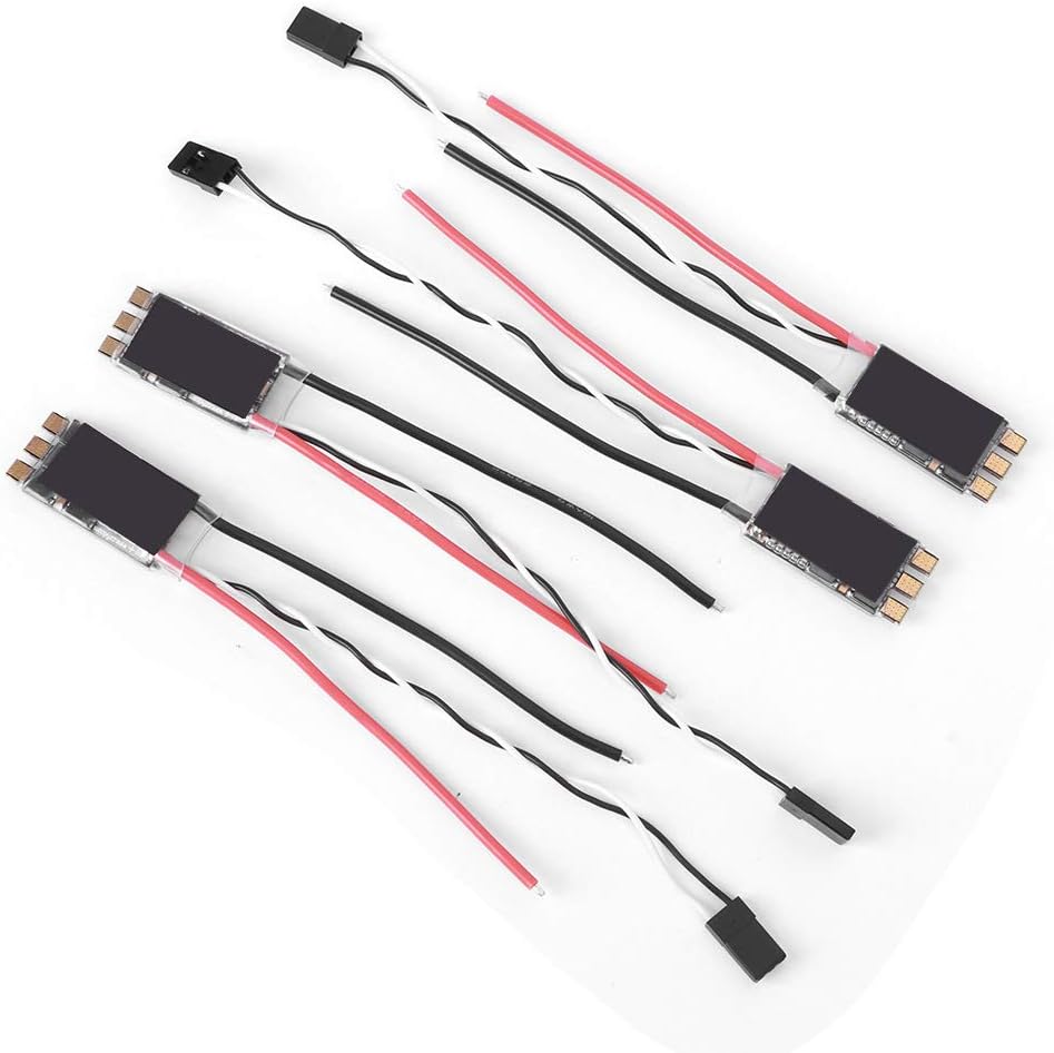 RC Brushless ESC, 30A - S 2‑6S Brushless ESC Ersatzteil Geeignet für Multicopter Quadcopter(Schwarz)