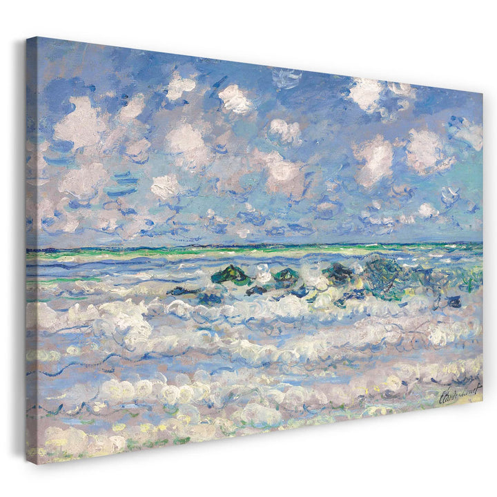 Printed Paintings Leinwand (80x60cm): Claude Monet - Die Welle 80x60 cm, 80x60 cm