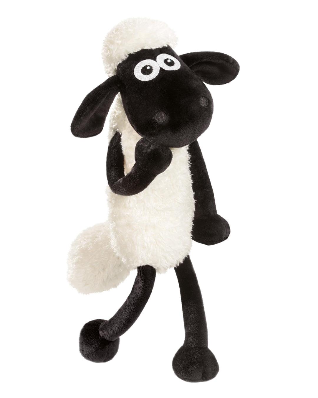 NICI Kuscheltier Shaun das Schaf 35cm weiss - Stofftier aus weichem Plüsch, niedliches Plüschtier zu