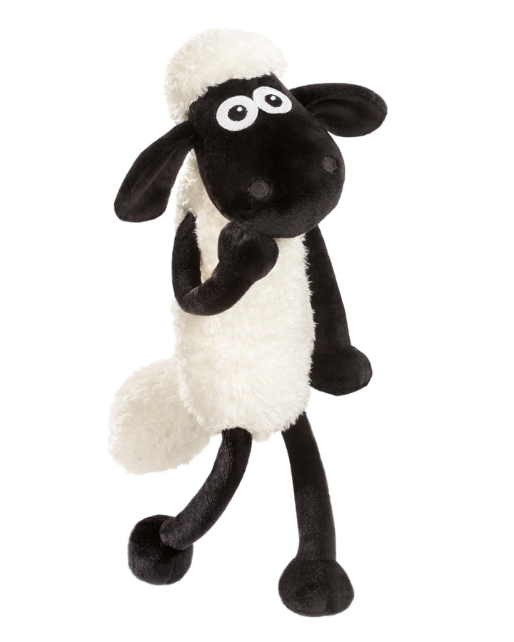 NICI Kuscheltier Shaun das Schaf 35cm weiss - Stofftier aus weichem Plüsch, niedliches Plüschtier zu