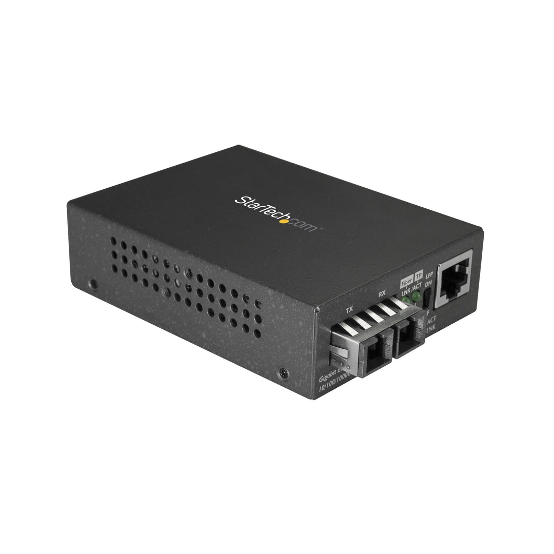 StarTech.com LWL Medienkonverter - 1000Base-SX - Multi Mode - 550m - SC Glasfaser auf Ethernet Konve