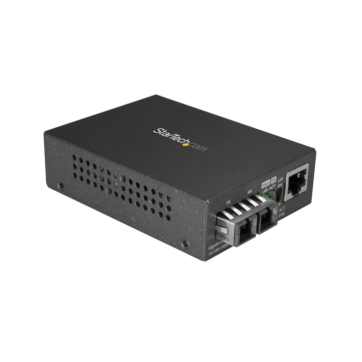 StarTech.com LWL Medienkonverter - 1000Base-SX - Multi Mode - 550m - SC Glasfaser auf Ethernet Konve