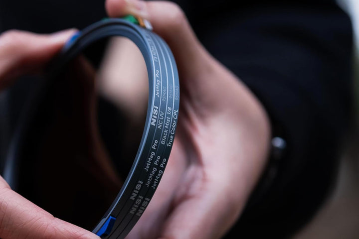 NiSi 95mm Magnetischer Magnet Black Mist 1/8 Promist Filter für JetMag Pro 95MAG System (Verwendung