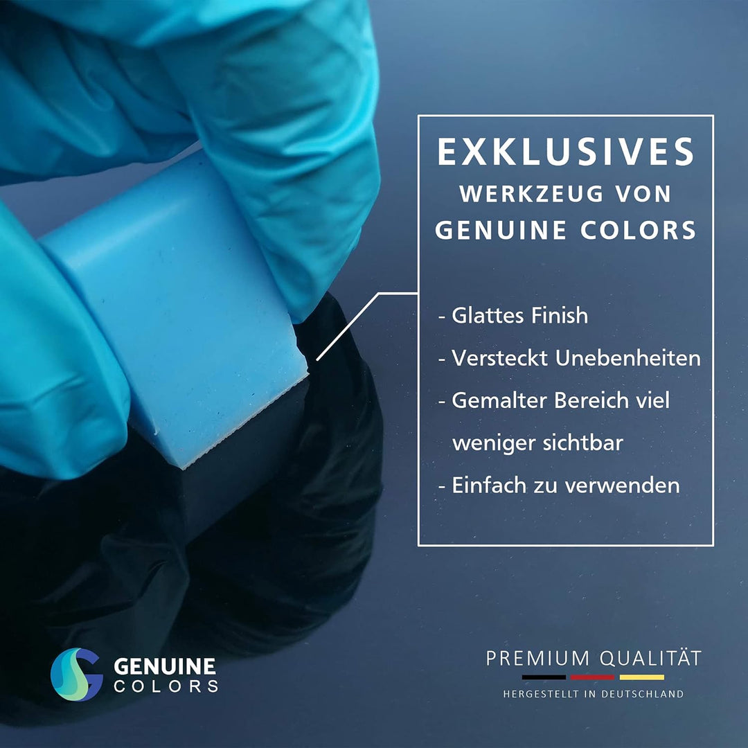 Genuine Colors Lackstift STEEL GREY/MIDNIGHT SILVER PMNG für Tesla Silber ALL MODELS, MODEL S, MODEL
