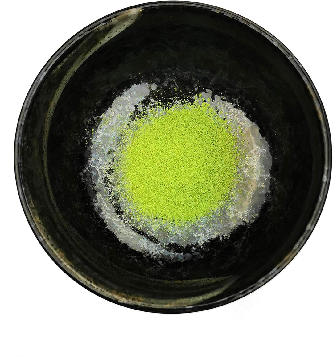 TeaClub Matcha Schale Schwarz-Grau 400ml, Chawan aus Japan für Matcha Zubereitung und Teezeremonie