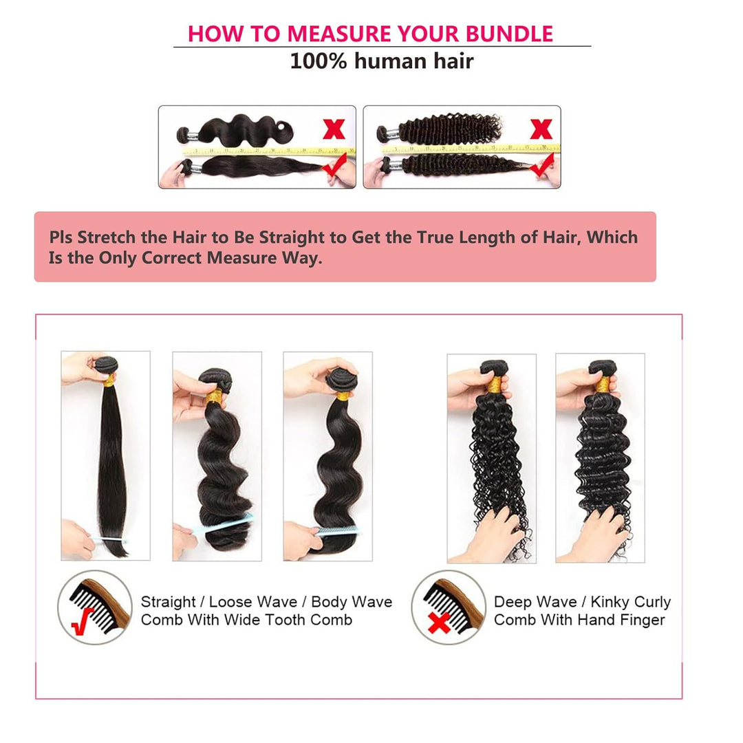 Huarisi 1 Bundles of Curly Brazilian Hair 18” Grade 9a Unprocessed Kinky Curly Human Hair Bundles Re