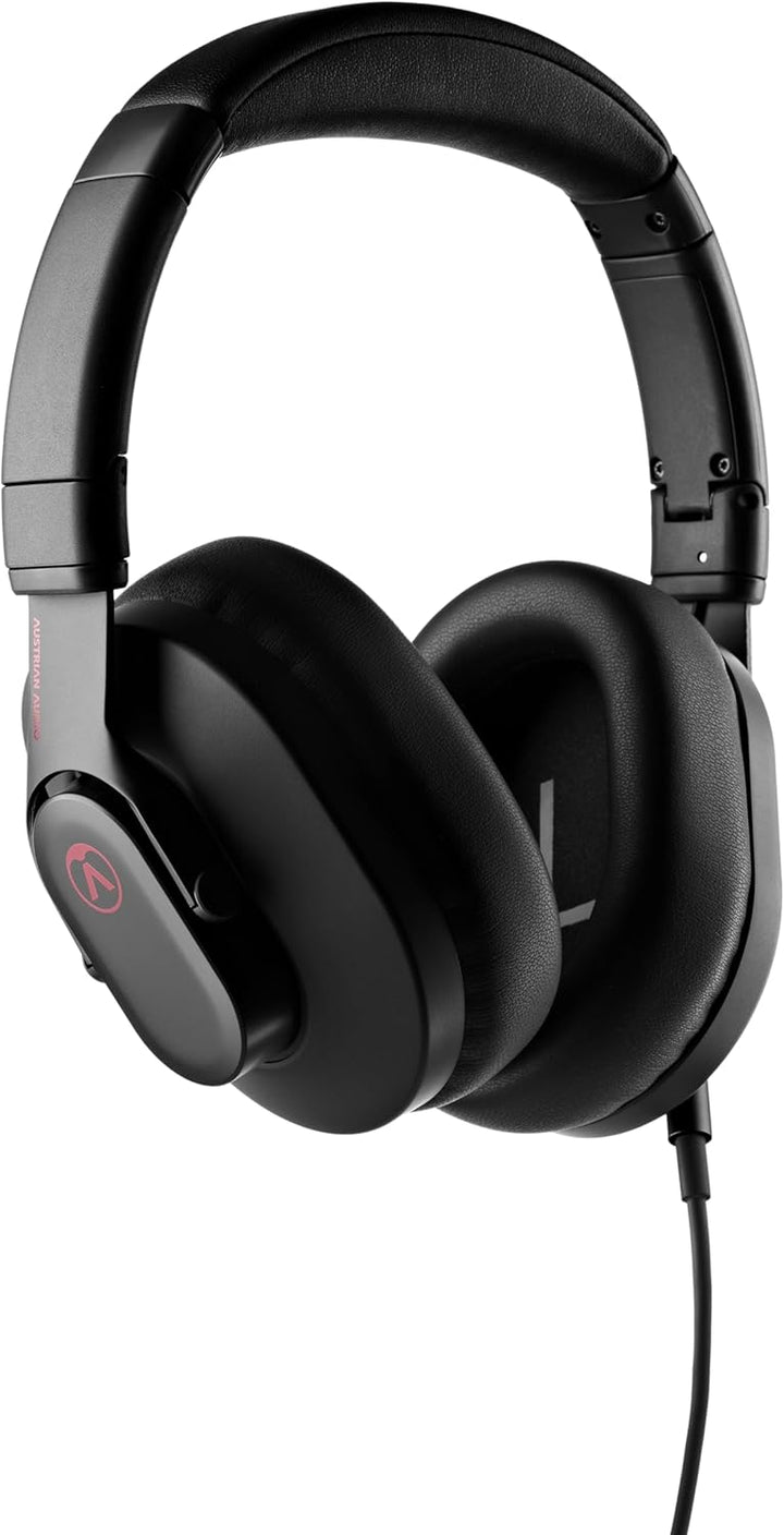 Austrian Audio Hi-X20 Over Ear Kopfhörer, professionelle Kopfhörer mit Kabel (geschlossene Bauweise,