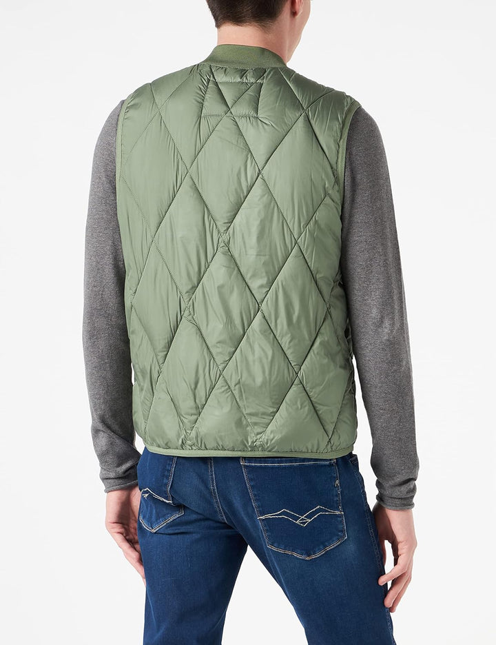 s.Oliver Herren Weste ärmellos L khaki/oliv, L khaki/oliv