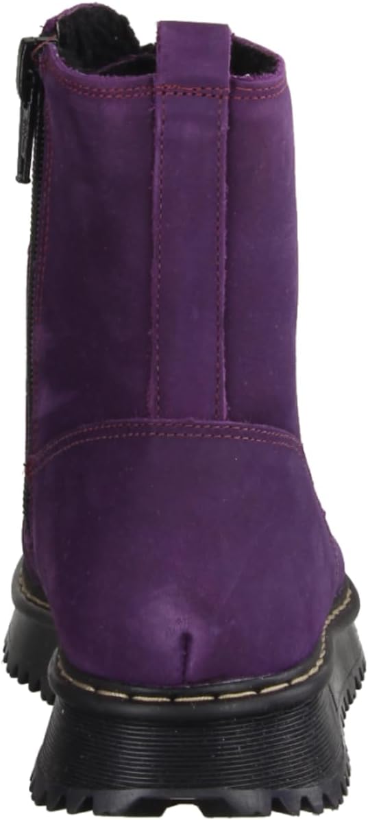 Däumling Mädchen Rudi Stiefelette 36 EU Country Aubergine, 36 EU Country Aubergine