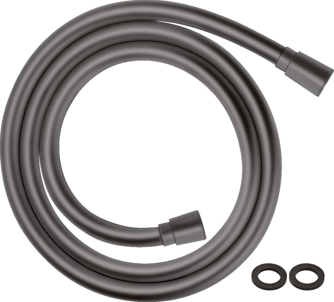 hansgrohe Duschschlauch Isiflex, 1,25 m, Brushed Black Chrome Brushed Black Chrome 1,25m ohne