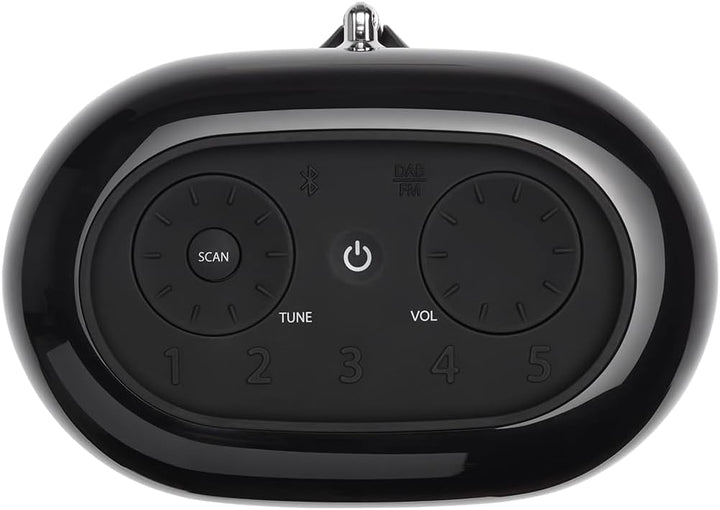 Tragbares leistungsstarkes DAB/DAB+/FM-Radio mit Bluetooth