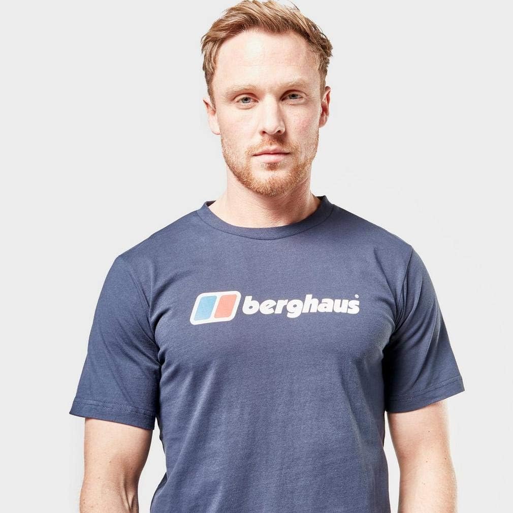 Berghaus Herren Big Corp Logo T-Shirt, Dusk