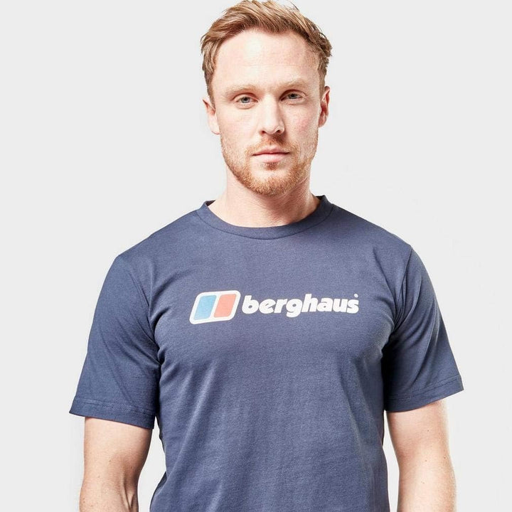 Berghaus Herren Big Corp Logo T-Shirt, Dusk