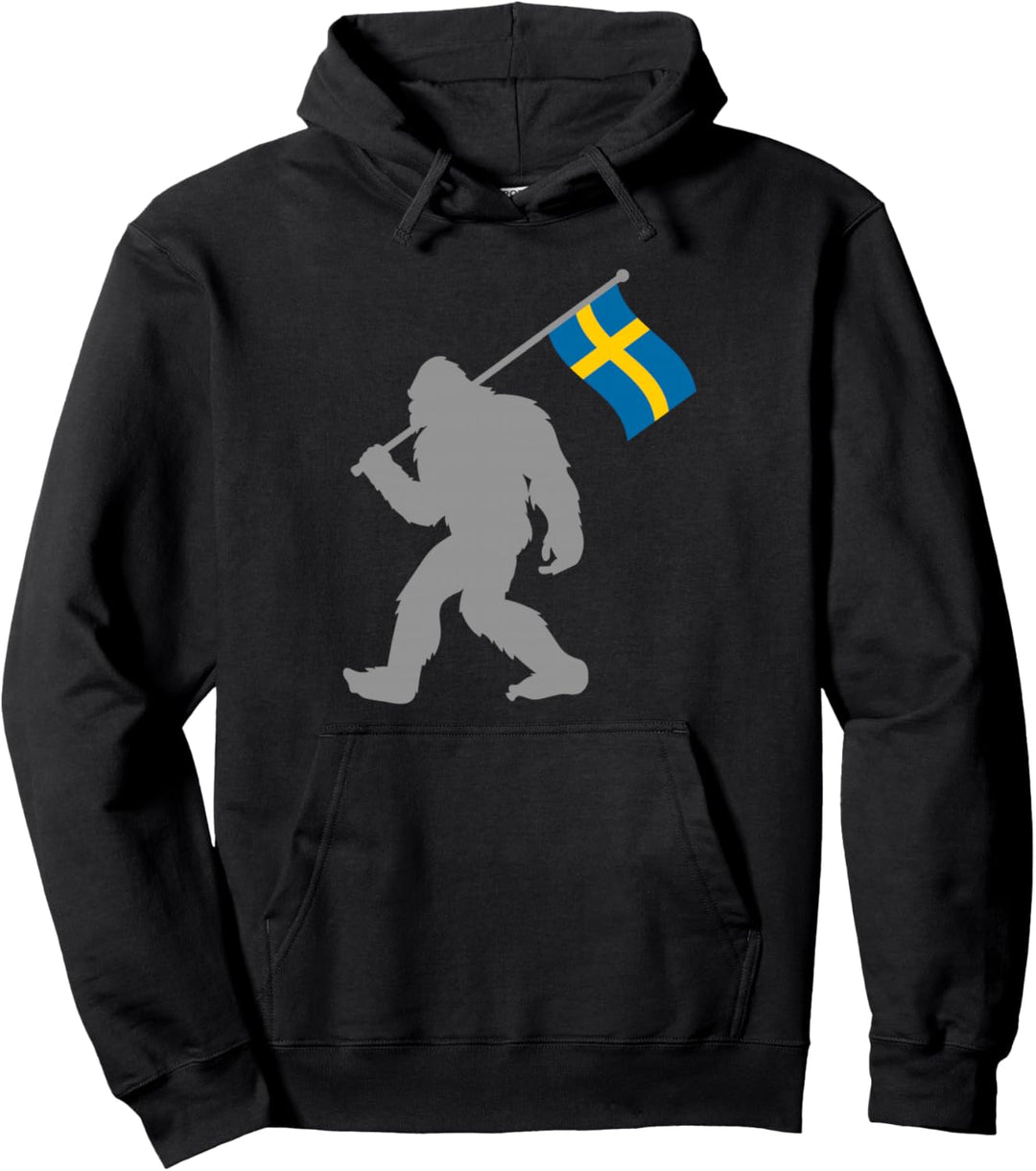 Sverige oder Schwedische Fahne auf Schweden Flagge Pullover Hoodie
