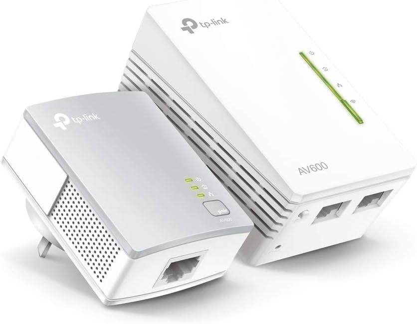 TP-Link AV600 Powerline Wi-Fi KIT Qualcomm 30 TL-WPA4221 KIT V3 AV600 Schwarz