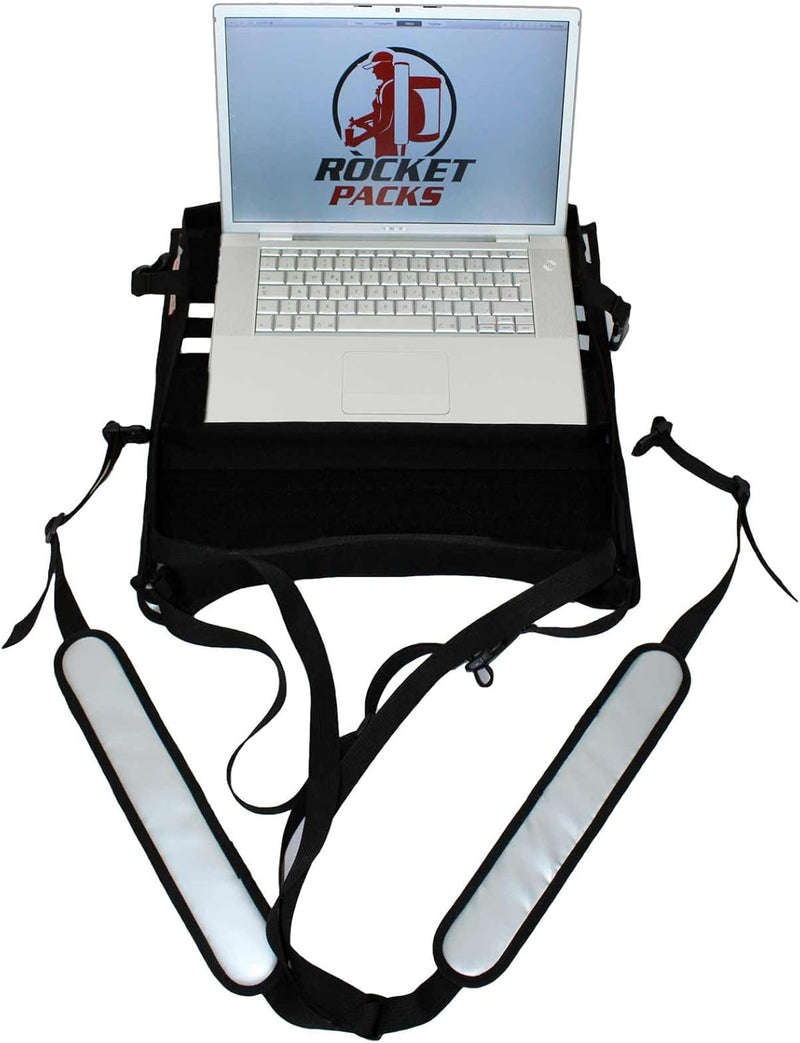 Rocket Packs Laptop Supporter Inventur Notebook Tablet Supporter Laptop Bauchladen Laptop Halter XL