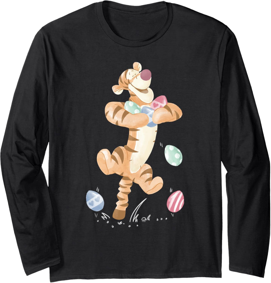 Disney Winnie the Pooh Tigger Easter Egg Bounce Langarmshirt