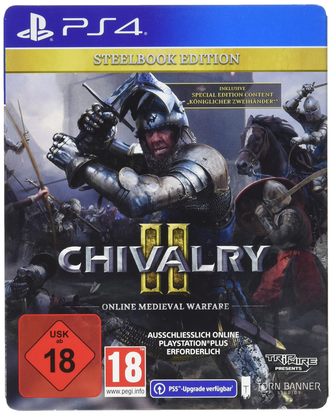 Chivalry 2 Steelbook Edition (Playstation 4) PlayStation 4 Steelbook Edition, PlayStation 4 Steelboo