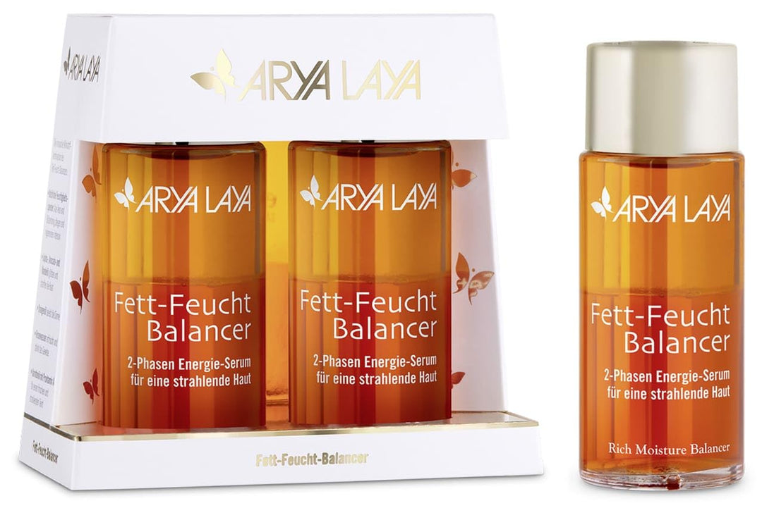 ARYA LAYA Fett-Feucht Balancer Klassik: 2-Phasen Energie-Serum für strahlenden Teint, für alle Hautt