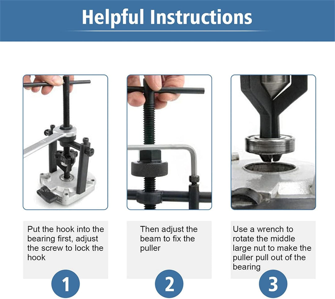 Lagerabzieher,Lagerabzieher Innenlager Abzieher 3 Backen Innenlager Zahnrad Abzieher Spitzenverkauf