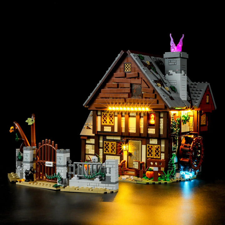 BRIKSMAX Led Lighting Kit for LEGO-21341 Disney Hocus Pocus: The Sanderson Sisters' Cottag - Compati