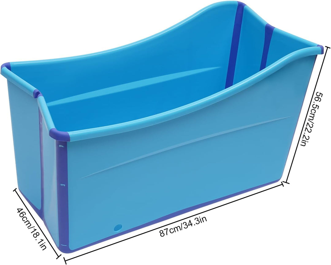 Mobile Faltbare Badewanne Erwachsene Bad Wanne Spa-Badewanne 100CM Spa Badesauna Bad Klappbadewanne