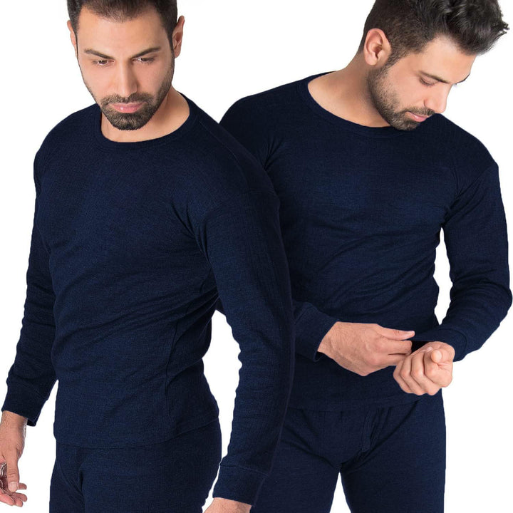 Black Snake® Ski- & Thermounterwäsche Sport Thermounterhemden Langarm Herren - 2 Stück M Blau, M Bla