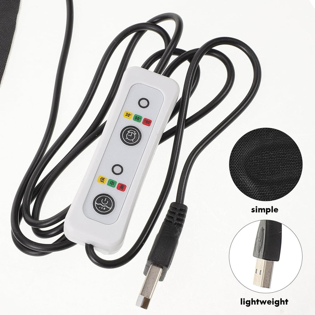 Happyyami Heizmatte Für Pflanzen Mit Digitalem Thermostat Energiesparende USB-Technologie Für Samenk