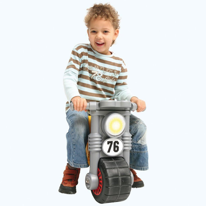 Wader Quality Toys Motorrad, gelb