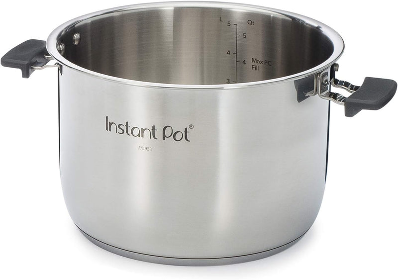 Instant Pot Edelstahl-Kochgriffe, 2,5 l Duo Evo Serie Innentopf 6-Quart