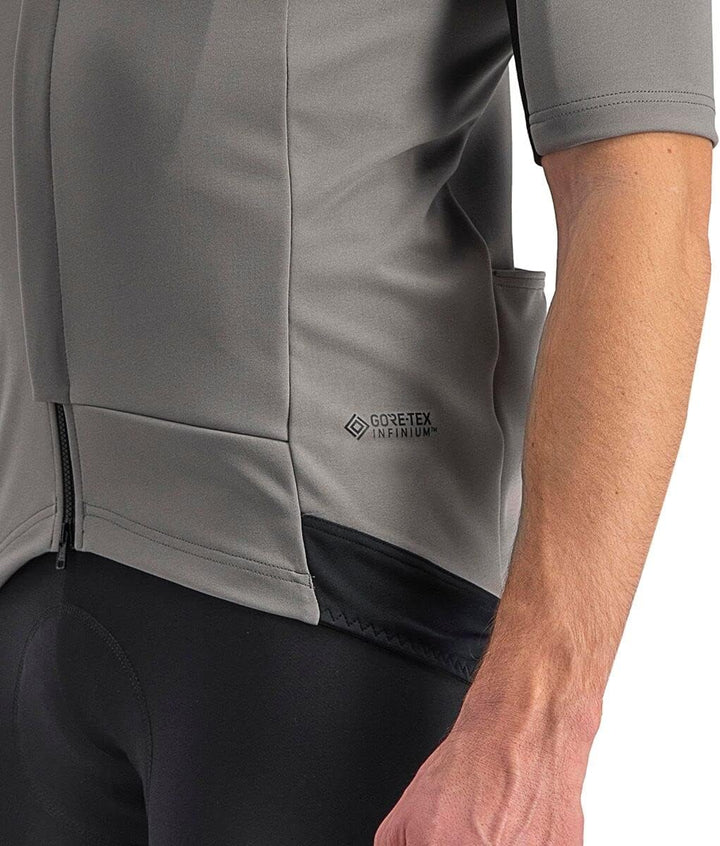 Castelli Herren Gabba Ros 2 Jacket L NICKEL GRAY/TRAVERTINE GRAY