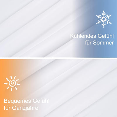 PHF Kühldecke 230x270cm, Selbstkühlende Sommer Decke Arc-Chill Q-Max>0.4, Schweissabsorbierende und