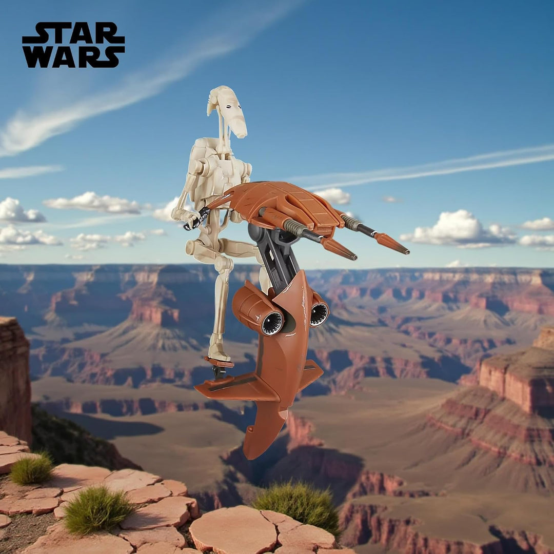 Star Wars 15,2 cm Black Series STAP & Battle Droid