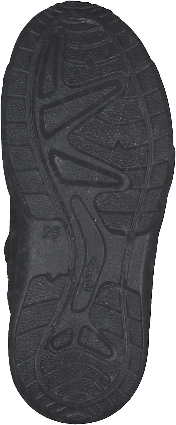 Superfit Jungen Glacier Warm Gefütterte Gore-tex Schneestiefel 22 EU Weit Schwarz Gelb 0000, 22 EU W