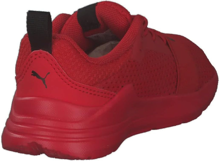 PUMA Unisex Baby Wired Run Ac InfSneaker 19 EU High Risk Red Puma Black, 19 EU High Risk Red Puma Bl