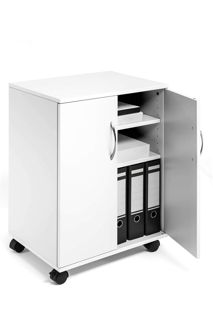 Durable Multifunktionswagen 74/53 geschlossen, weiss, 311502 Geschlossen Weiss, Geschlossen Weiss