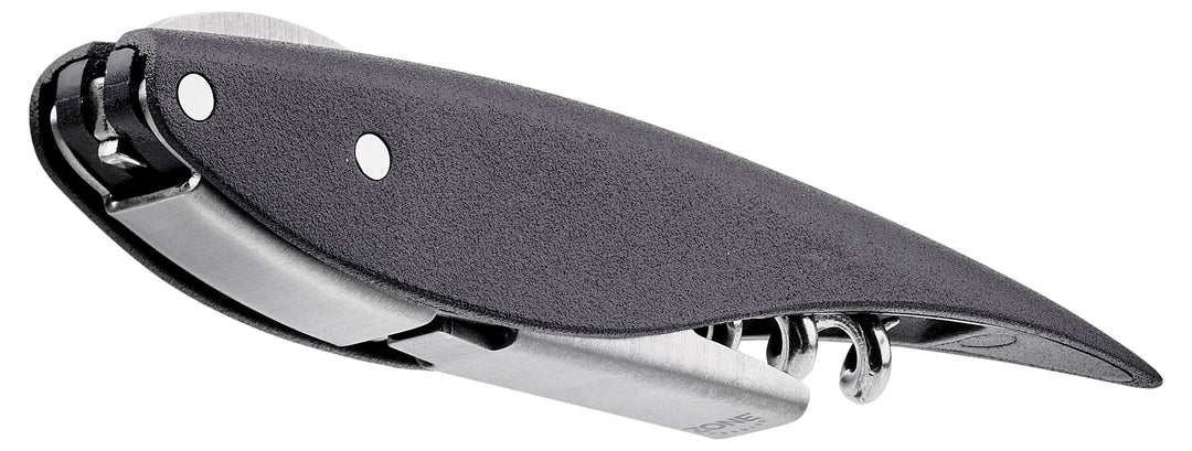 Zone Denmark Rocks Feather Corkscrew Colour: Zone Schwarz 12,8 x 1,8 x 2,1 cm Black, 12,8 x 1,8 x 2,