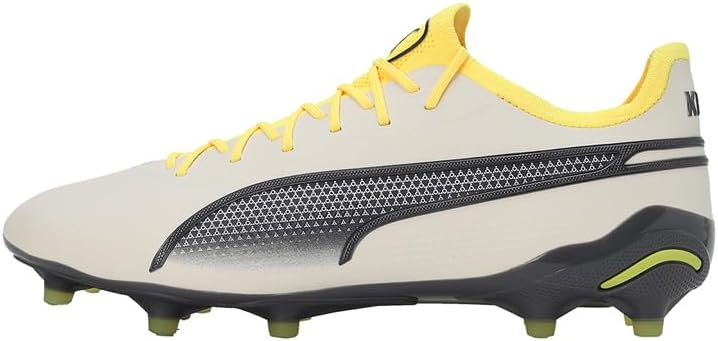 PUMA Herren Football Boots 39 EU Alpine Snow Asphalt Yellow Blaze, 39 EU Alpine Snow Asphalt Yellow