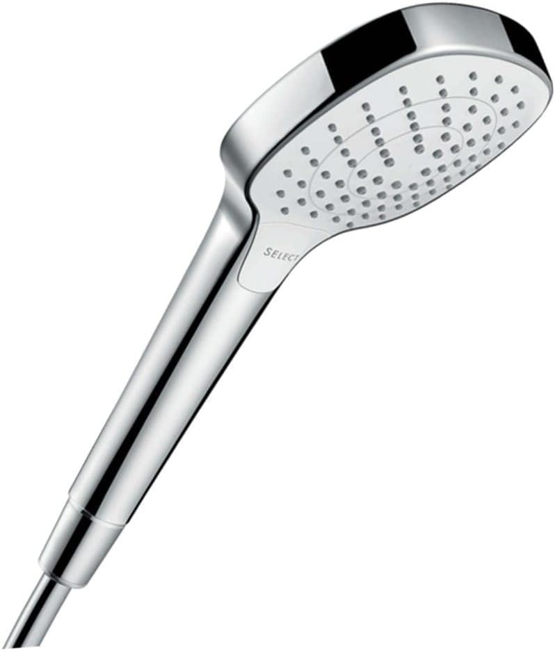 hansgrohe Duschkopf Croma Select E (Regendusche, 3 Strahlarten) weiss/chrom Weiss/Chrom 3 Strahlarte