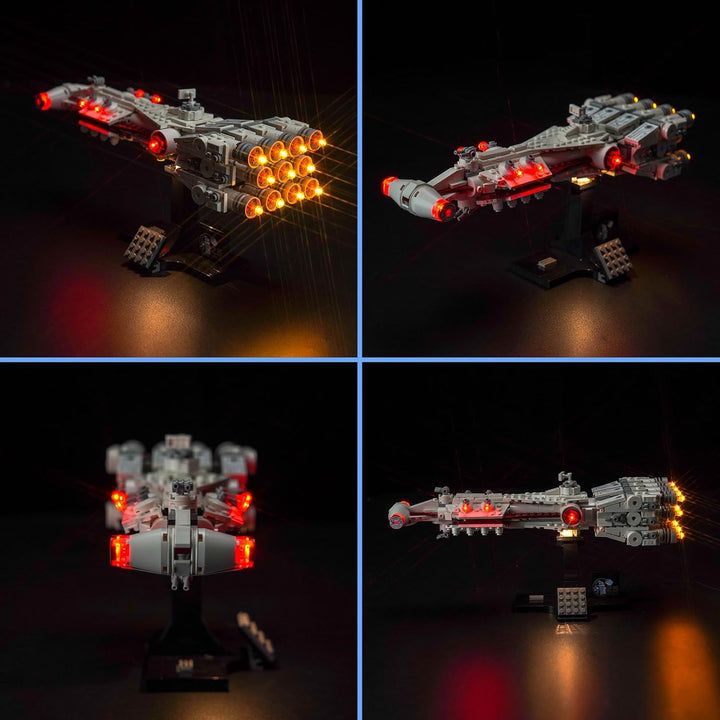 LocoLee Licht Kompatibel mit Lego Tantive IV, Nur Lichter Set - Kein Modell, Licht BeleuchtungSet Co
