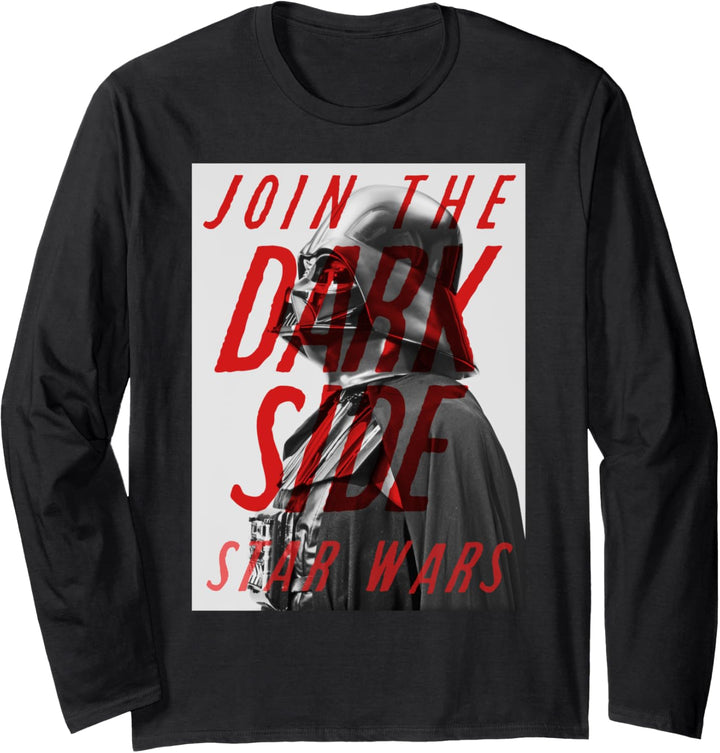 Star Wars Darth Vader Join The Dark Side Half Portrait Langarmshirt