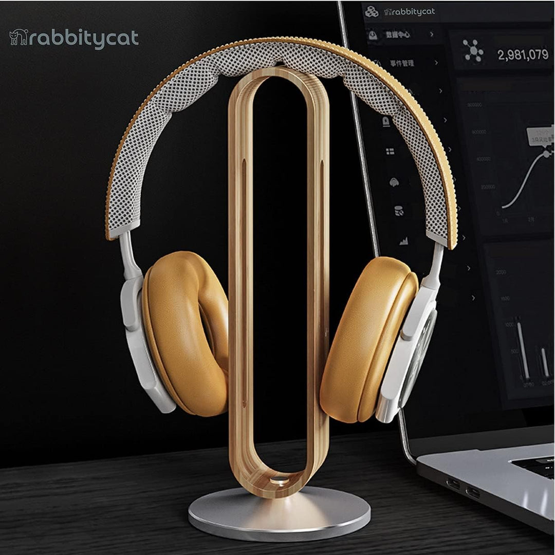 Kopfhörer Ständer Holz, Universal Over Ear Gaming Headset - Holz &amp; Aluminium