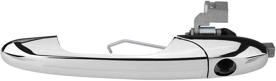 EVGATSAUTO Ersatz Auto Türgriff passend für 500 2012 2013 2014 2015 2016 2017 2018 Chrom 68069943AC