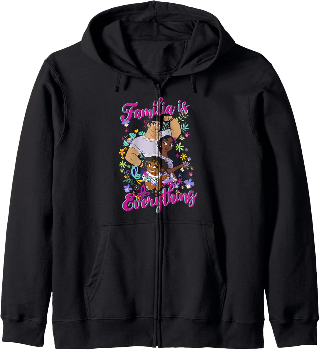 Disney Encanto Familia Is Everything Group Poster Kapuzenjacke