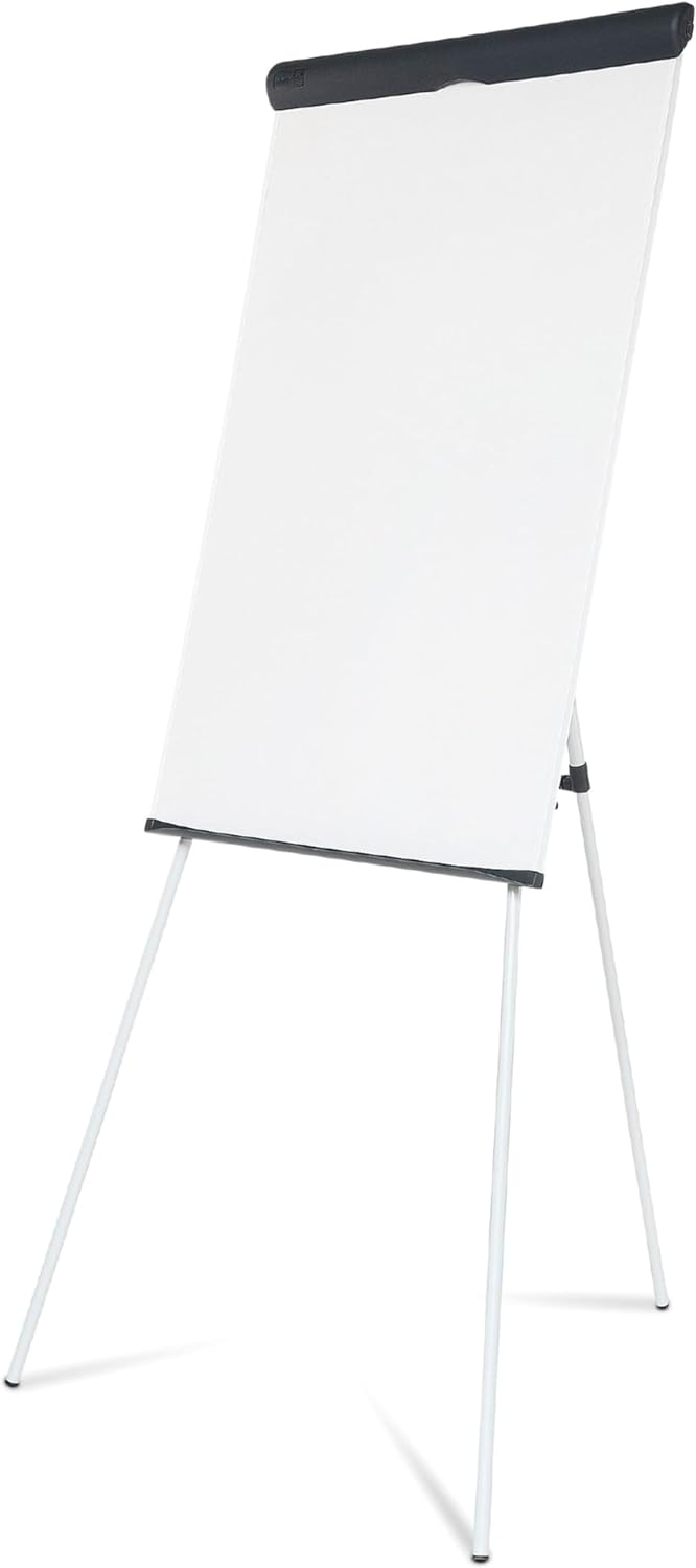 MAUL Flipchart MAULstandard 66x97cm | Magnettafel mit Dreibein Gestell | Magnetisch und höhenverstel